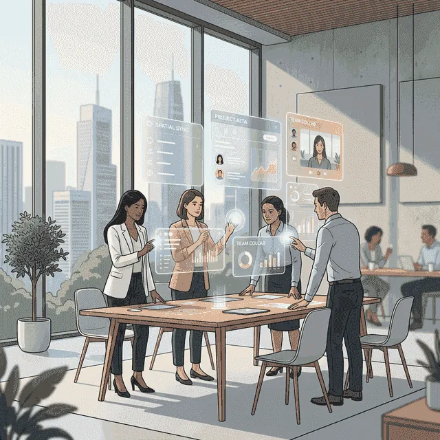 Hybrid Spatial Computing: Redefining Workspace